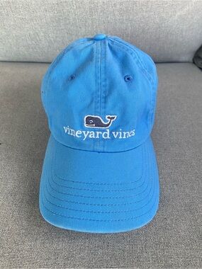 Vineyard Vines Bright Blue Whale Cap